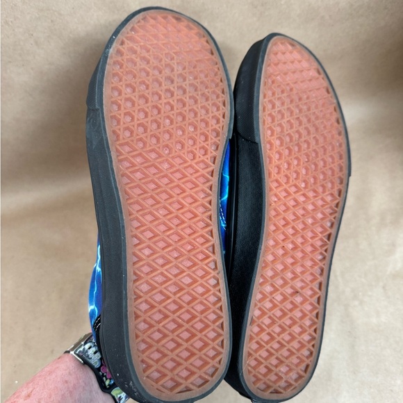 Vans Old Skool Blue and Black Suede Lightning Low Top Sneakers. Men’s US 10 - Picture 5 of 6